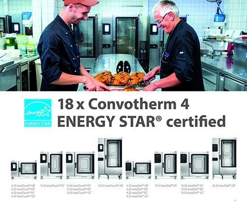 Convotherm receives ENERGY STAR® Certification on 18 models 